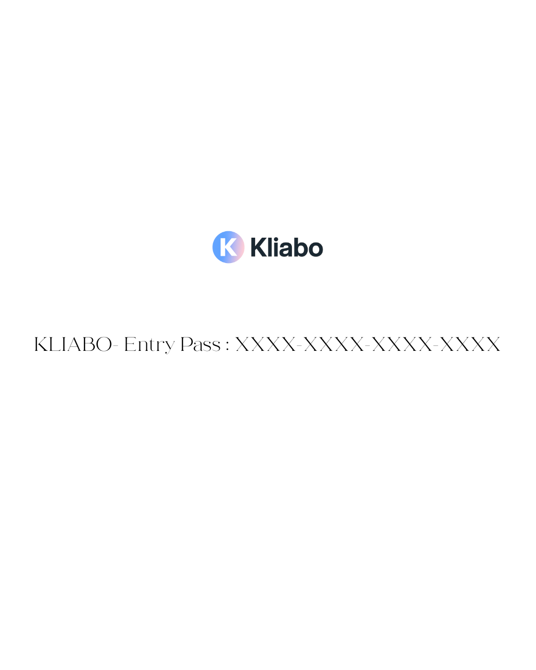 KLIABO- Basic Package