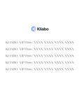 KLIABO- VIP Package